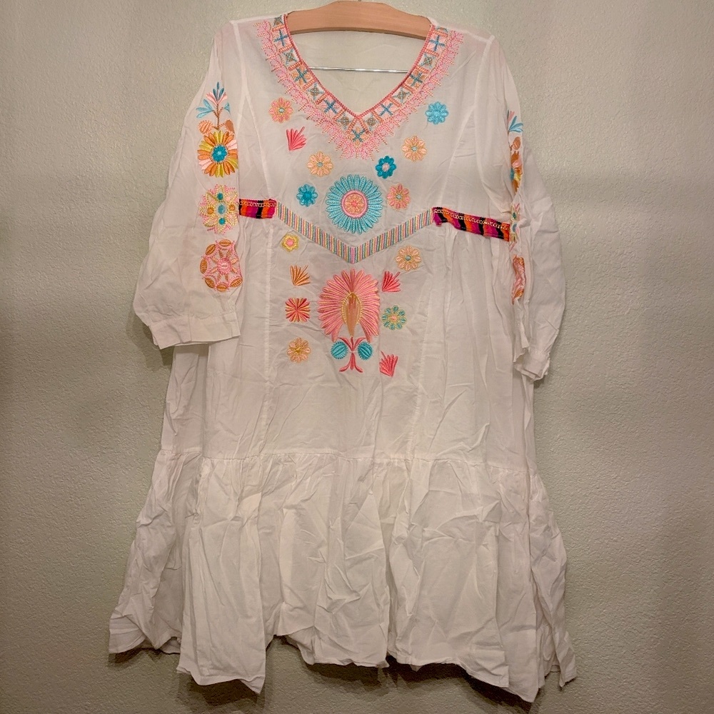 Floral bohemian dress